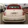 Image 16 : B6 --  2012 FIAT500 LOUNGE CONVERTIBLE, White, 209,192 KMS