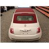 Image 17 : B6 --  2012 FIAT500 LOUNGE CONVERTIBLE, White, 209,192 KMS