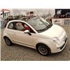 Image 25 : B6 --  2012 FIAT500 LOUNGE CONVERTIBLE, White, 209,192 KMS