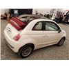 Image 26 : B6 --  2012 FIAT500 LOUNGE CONVERTIBLE, White, 209,192 KMS