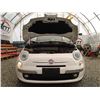 Image 60 : B6 --  2012 FIAT500 LOUNGE CONVERTIBLE, White, 209,192 KMS