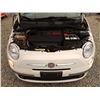 Image 61 : B6 --  2012 FIAT500 LOUNGE CONVERTIBLE, White, 209,192 KMS
