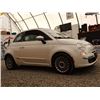 Image 9 : B6 --  2012 FIAT500 LOUNGE CONVERTIBLE, White, 209,192 KMS