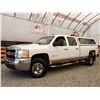 Image 1 : F4 --  2009 CHEVROLET SILVERADO 3500 4X4 DIESEL CREW CAB LONG BOX, White,