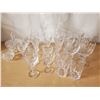 Image 2 : large lot of crystal glasses and 2 dishes