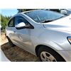 Image 8 : A7 --  2012 CHEVORLET SONIC LT , Silver, 214621  "NO RESERVE"