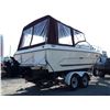 Image 11 : 0F --  1984 SEARAY BOAT 24FT APX SITTING ON A 23.5 FT APX EZ LOADER BOAT TRAILER, 1409 HOURS