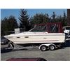 Image 17 : 0F --  1984 SEARAY BOAT 24FT APX SITTING ON A 23.5 FT APX EZ LOADER BOAT TRAILER, 1409 HOURS