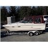 Image 18 : 0F --  1984 SEARAY BOAT 24FT APX SITTING ON A 23.5 FT APX EZ LOADER BOAT TRAILER, 1409 HOURS