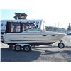Image 9 : 0F --  1984 SEARAY BOAT 24FT APX SITTING ON A 23.5 FT APX EZ LOADER BOAT TRAILER, 1409 HOURS