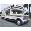 Image 1 : 0D --  1988 FORD E350 REGENCY BY TRIPLE E MOTORHOME, White, From Bumper To The Bumper Is  28.5' Apx