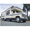 Image 2 : 0D --  1988 FORD E350 REGENCY BY TRIPLE E MOTORHOME, White, From Bumper To The Bumper Is  28.5' Apx