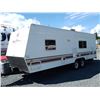 Image 8 : 0E --  2004 Topaz By Triple E, White, From The Tongue/Hitch To The Bumper Is  24.5' APX