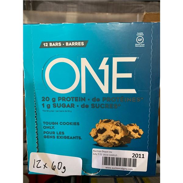 CASE LOT - One Cookie Dough Protein Bars 12x60g