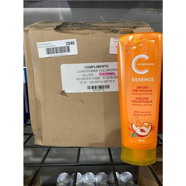 CASE LOT - Compliments Volumizing conditioner 12 x 300ml