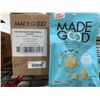 Image 1 : CASE LOT - Made good star puffed crackers 6 x 121g