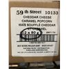 Image 2 : CASE LOT - 59th street cheddar cheese caramel popcorn 12 x 80g