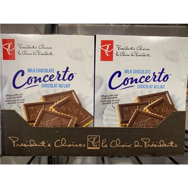 CASE LOT - Concerto milk chocolate cookies 12 x 240g