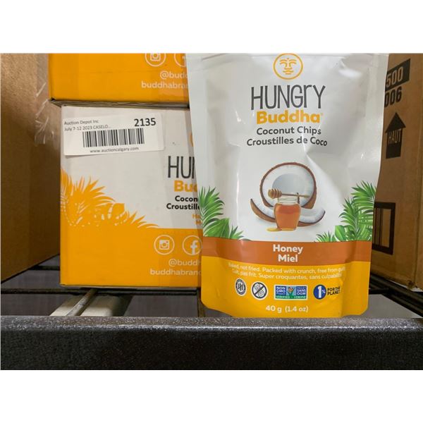 CASE LOT - Hungry buddha coconut chips