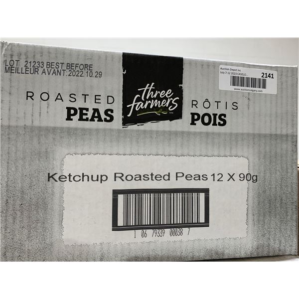 CASE LOT - ketchup roasted peas 12 x 90g