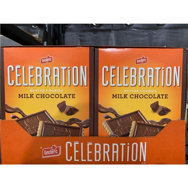 CASE LOT - Celebration milk chocolate butter cookies 12 x 240g