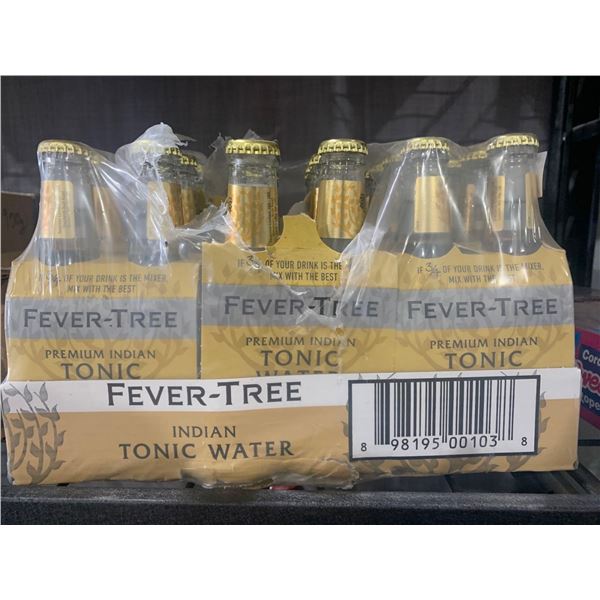 CASE LOT - Fever tree indian tonic water 24 pack