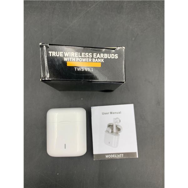 True Wireless Earbuds with Power Bank