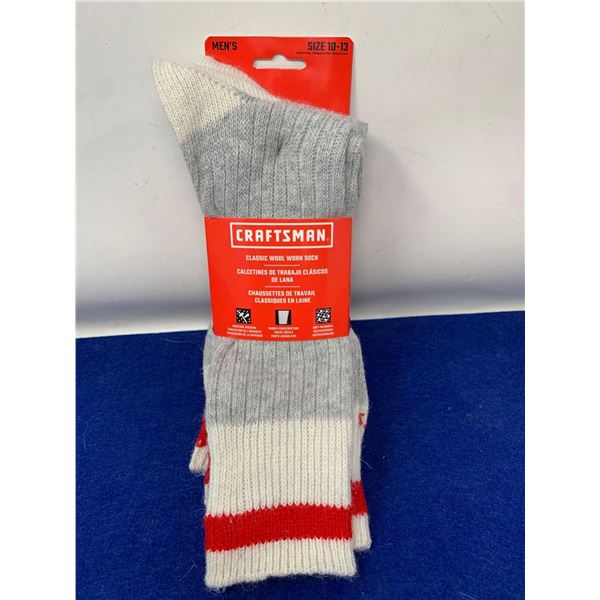 Craftsman Classic Wool Work Sock (Size 10-13)