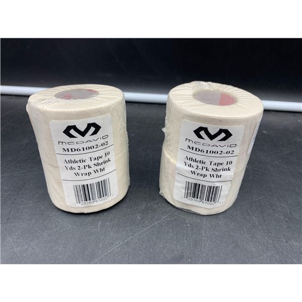 McDavid Athletic Tape (2 x 4-10yrds)