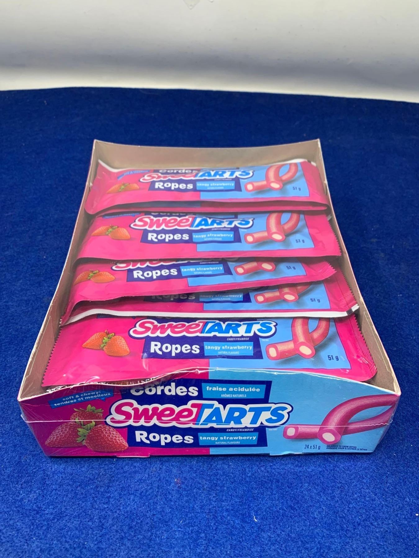 SweeTarts Ropes-Tangy Strawberry (24 x 51g)