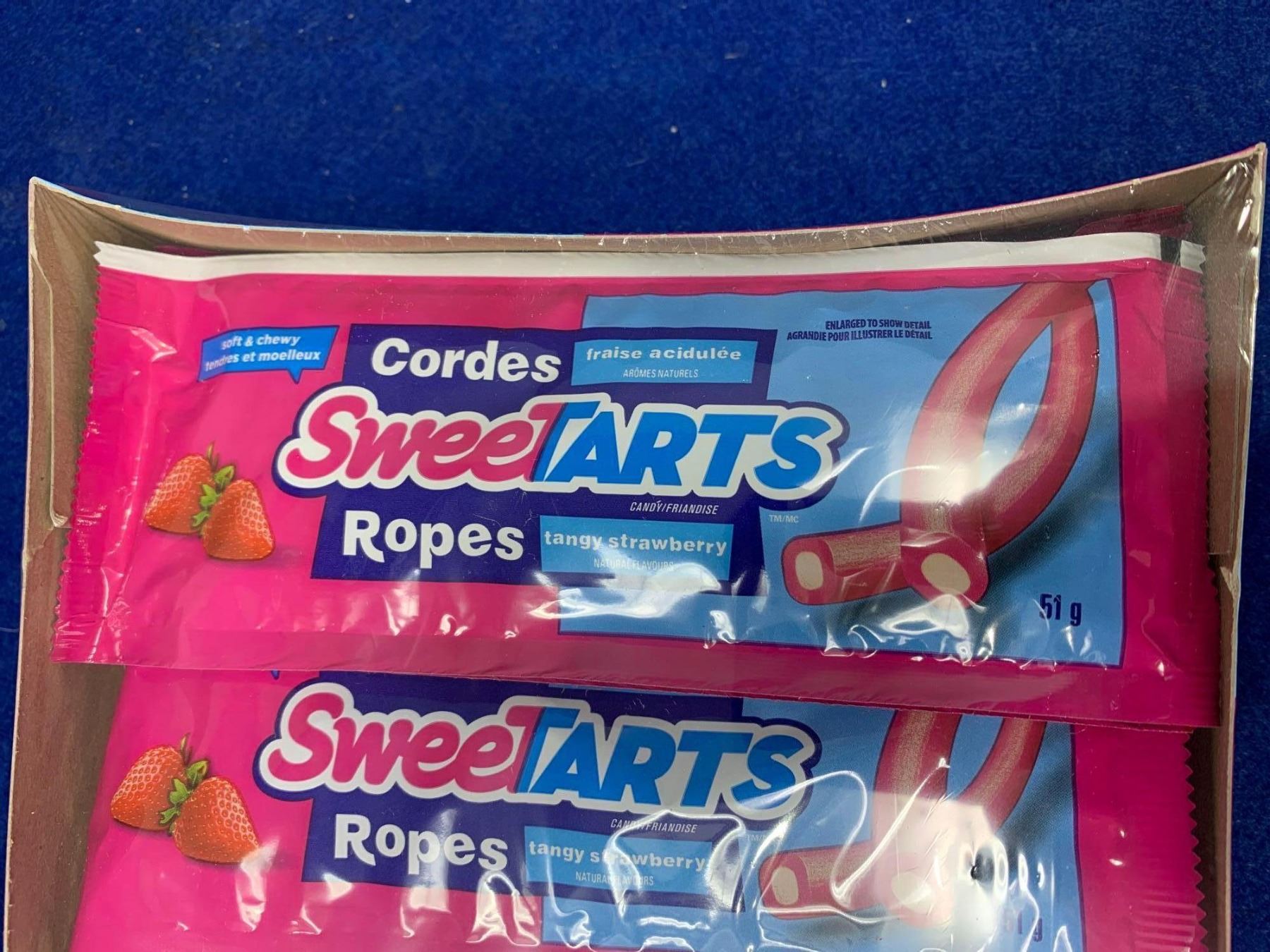 SweeTarts Ropes-Tangy Strawberry (24 x 51g)