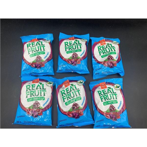 Real Fruit Superfruits Gummies (6 x 180g)