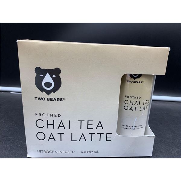 Two Bears Frothed Chai Tea-Nitrogen Infused (6 x 207ml)