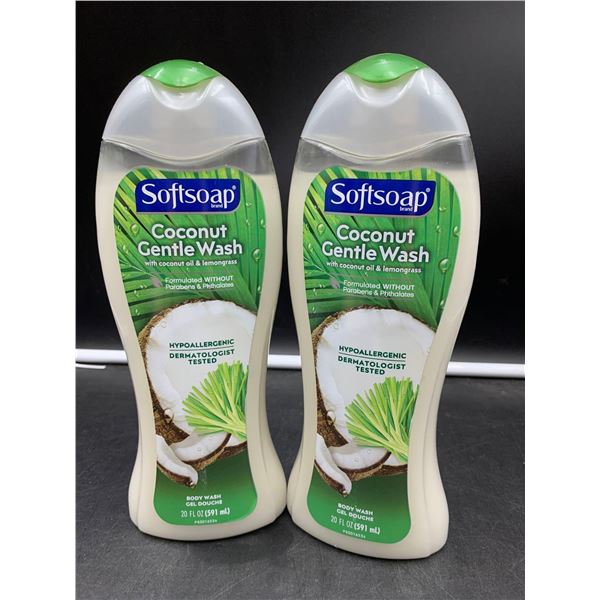 Softsoap Coconut Gentle Wash (2 x 591ml)