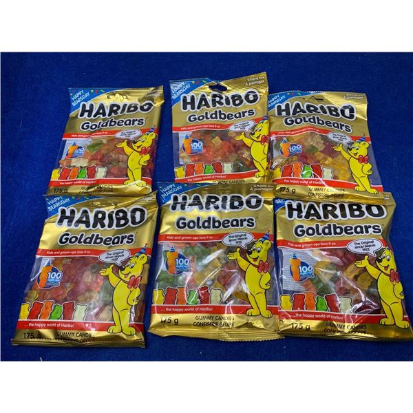 Haribo Goldbears Gummy Candy (6 x 175g)
