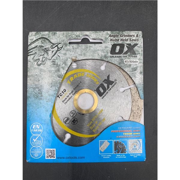 Ox Angle Grinders & Hand Held Saws 4in