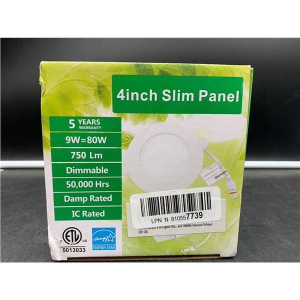 4 inch Slim Panel Dimmable Pot Light