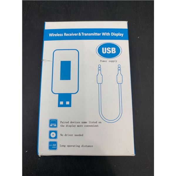 Wireless Receiver & Transmitter With Display