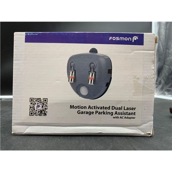Fosmon Motion Activated Dual Laser Garage Parking Assistant with AC Adapter