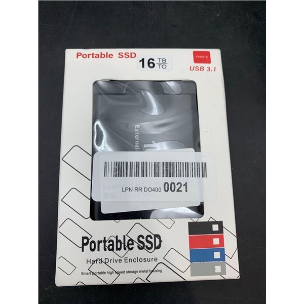 Portable SSD with Hard Drive Enclosure