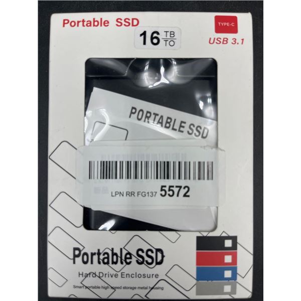 Portable SSD with Hard Drive Enclosure