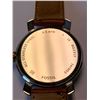 Image 3 : Fossil Mens Date Faced Leather Strap Wrist Watch - ESTATE ITEM