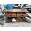 Image 3 : Double drawer tv stand 4' x 15" x 30"