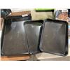 Image 3 : Lot of 3 lagastina baking sheets