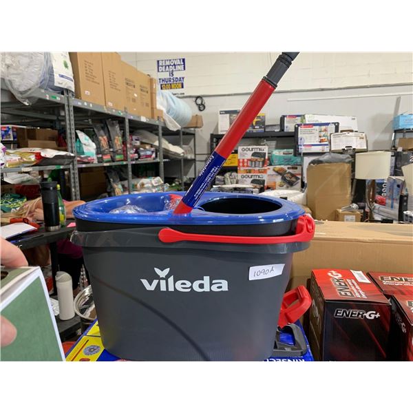 Vileda rinse clean spin mop & bucket system