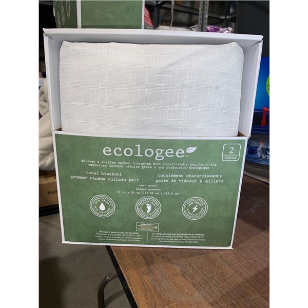 Ecologee total blackout grommet window curtain 2 pack