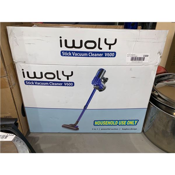 Iwoly stick vacuum cleaner v600