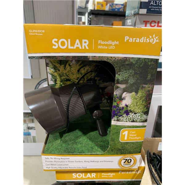 Paradise solar floodlight white LED
