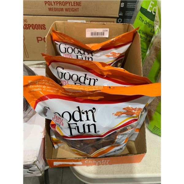 Good 'n' fun dog treats 3 x 681g