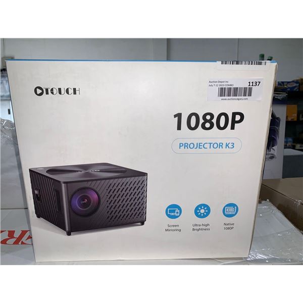 Touch 1080p projector